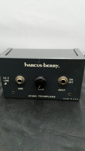 Barcus berry studio preamp - barcus,