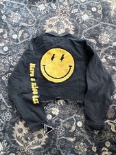 Giacca denim trio urban smiley - giacca,