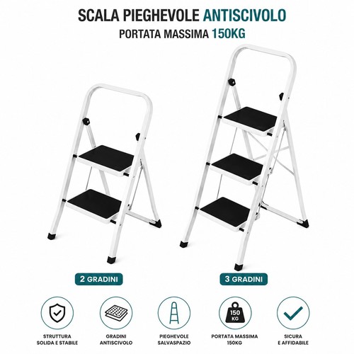 Scala scaletta pieghevole - scala,