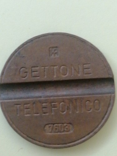 Gettone telefonico 7603 - telefonico,