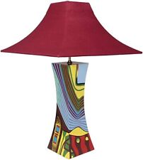 Lampada da Tavolo, Motivo Astratto, 40cm, 12-fach Pianoforte