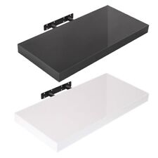 Mensola da parete scaffale reggimensola a scomparsa ripiano libreria sospesa MDF