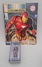 MARVEL EAGLEMOSS FABBRI EDITORI SUPEREROI # 12 IRON MAN MINIATURE FIGURE!