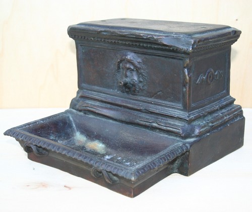 Base per scultura - base, bronzo