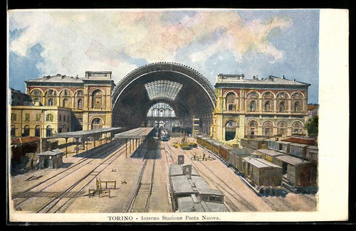 Cartolina torino interno - cartolina,