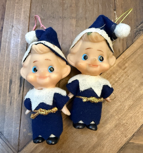Coppia ornamenti elfo pixie - coppia,