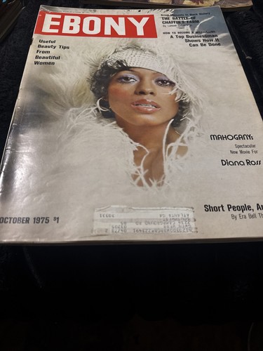 Ebony magazine october 1975 - october,