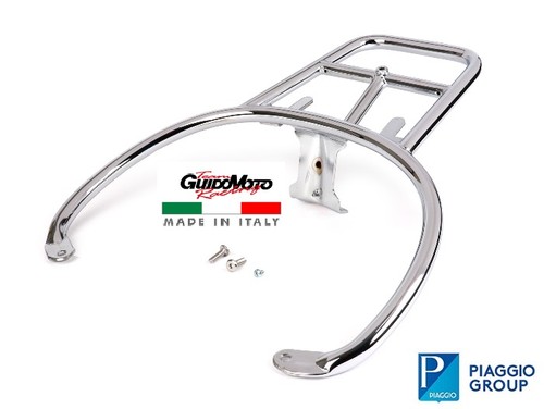Porta bauletto cromato - porta, vespa