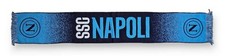 Sciarpa jacquard in acrilico scritta e logo - SSC Napoli