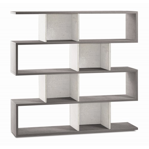 Libreria modulare cemento - libreria,