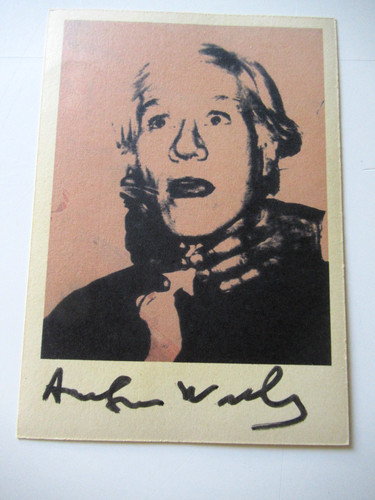 Warhol cartolina - a.,