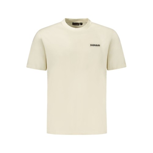 Napapijri beige cotton men - cotton,