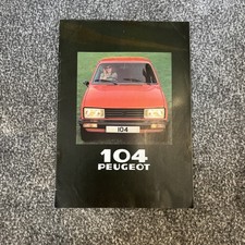 Peugeot 104 Coupe – UK