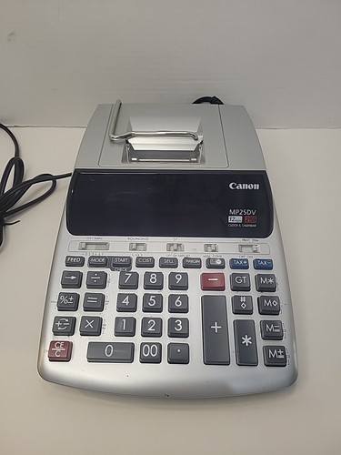 Canon mp25dv calcolatrice - canon, 12