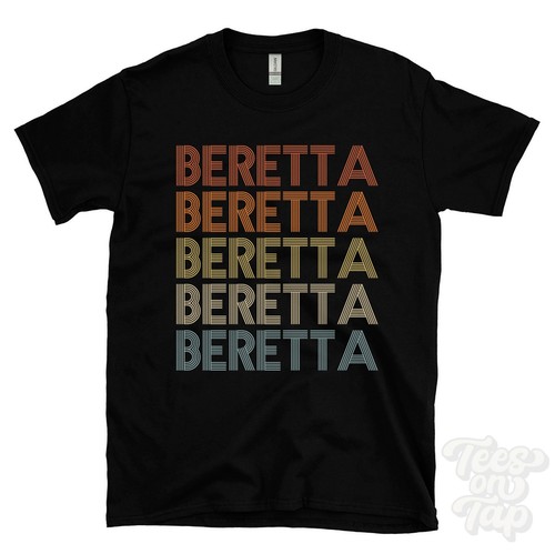 Maglietta beretta ripetuta - maglietta,
