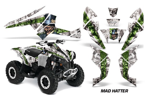 Kit grafico adesivo atv quad - grafico,