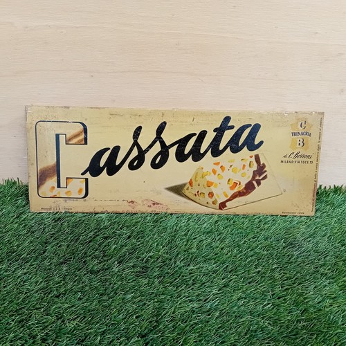 Insegna tabella gelati - gelati, cassata