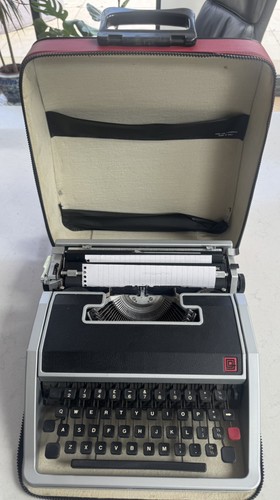 Olivetti lettera typewriter - olivetti,