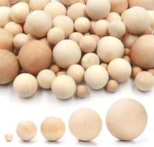 100 Pz Perline Legno, Palline