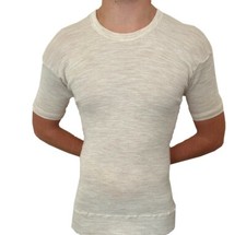 Maglia Intima Mezza Manica e Manica Lunga Misto Lana Pesante