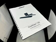 Bose CineMate 130 Sistema Home Theater Guida Proprietari Manuale Istruzioni