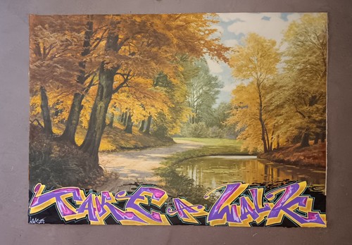 Graffiti originali street - , art