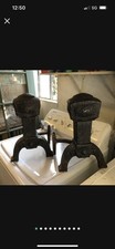 Coppia di antichi Andiron