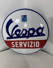 Insegna Metallica Vespa