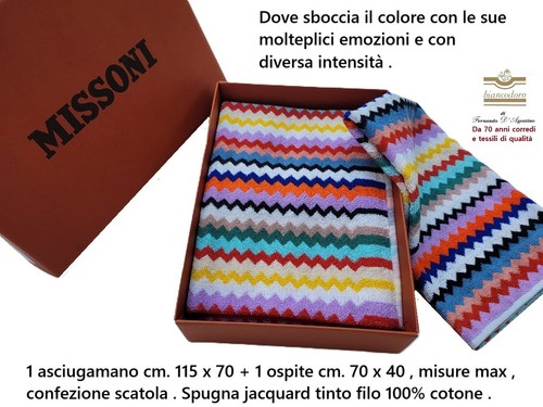 Missoni set spugne pezzi - spugne,