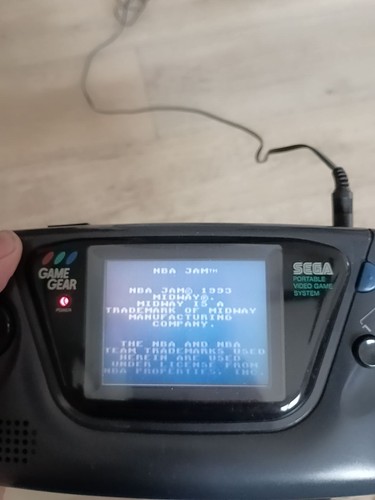 Sega game gear - gear, console
