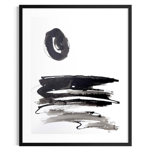 Quadro paesaggio marino