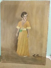 Dipinto A Olio 30x40 Cm Su