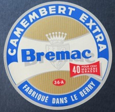 Etichetta formaggio CAMEMBERT