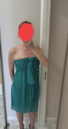 Abito corto donna verde - abito,