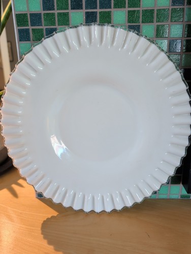 Fenton silver crest - silver, piatto