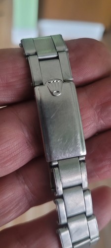 Rolex genuine steel top clasp - steel,