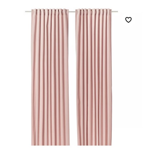 Tende ikea sanela blush rosa - ikea,