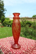 antico Vaso Art Nouveau rosso
