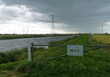 Photo 6x4 power - lines, crossing