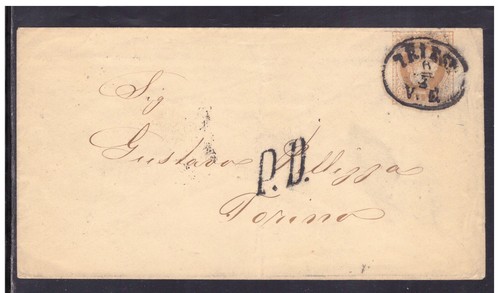 Busta intero postale - busta, trieste