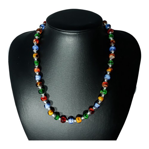 Collana vetro murano - di,
