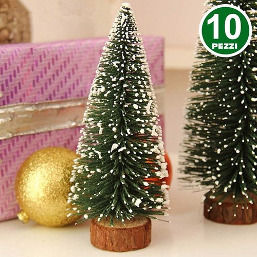 Set alberelli innevati mini - 10,