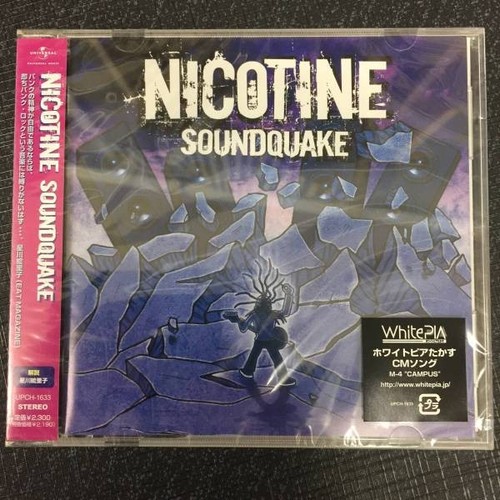 Nicotine soundquake punk - cd,