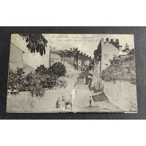 Cartolina monselice castello - -,