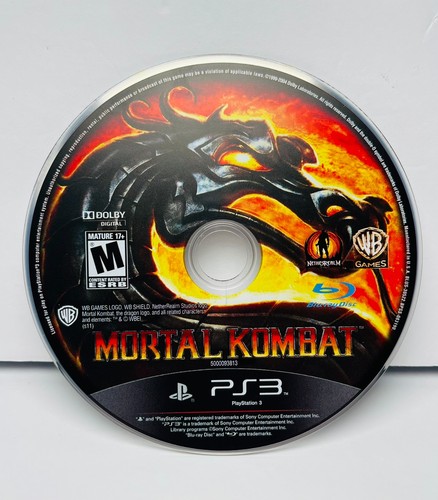 Mortal kombat ps3 disco - kombat,