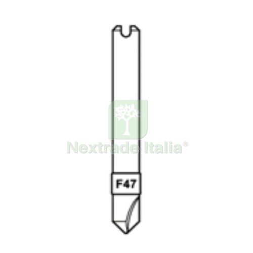 1pz silca fresa f47 - fresa,
