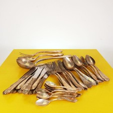 posate vintage placcate