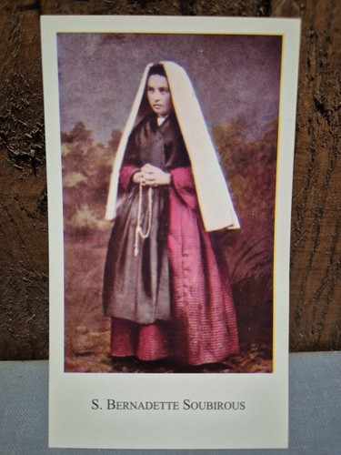 Bernadette soubirous - s.,