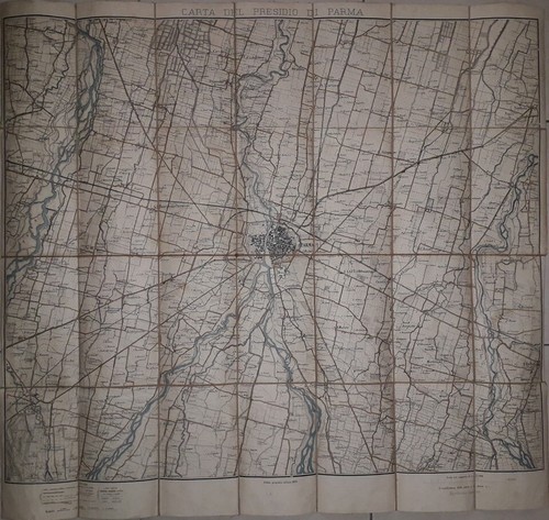Carta topografica del presidio - carta,