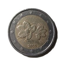 Moneta 2 Euro Rara Fiori FINLANDESE anno 2005